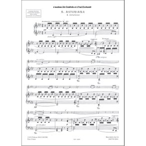 Asturiana : Pour Violoncelle & Piano